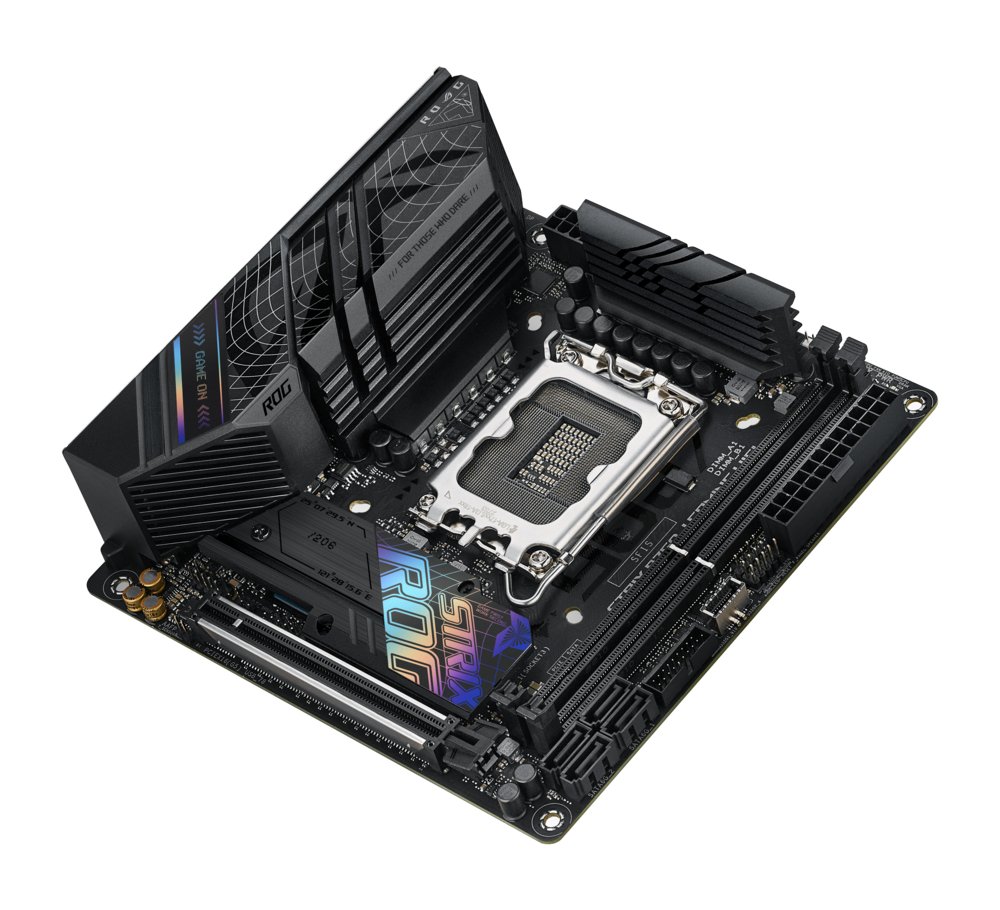 ASUS ROG STRIX B760-I GAMING WIFI | Socket LGA 1700 | Intel B760 | 2xDDR5 | Mini-ITX | Moederbord 10 ASUS ROG STRIX B760-I GAMING WIFI | Socket LGA 1700 | Intel B760 | 2xDDR5 | Mini-ITX | Moederbord - Afbeelding 10