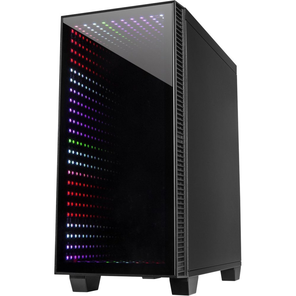 Inter-Tech X-608 Infinity | Micro Tower Behuizing | Zwart 3 Inter-Tech X-608 Infinity | Micro Tower Behuizing | Zwart - Afbeelding 3