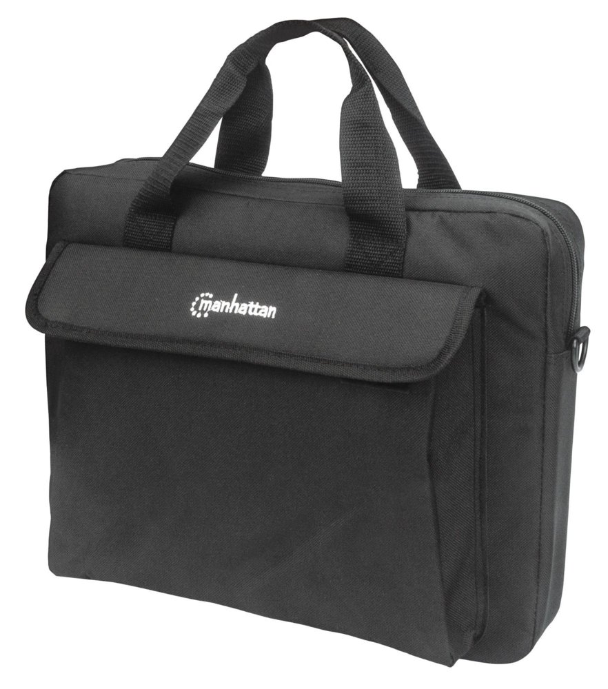 Manhattan 14.1" Laptop Tas | Zwart 1 Manhattan 14.1" Laptop Tas | Zwart