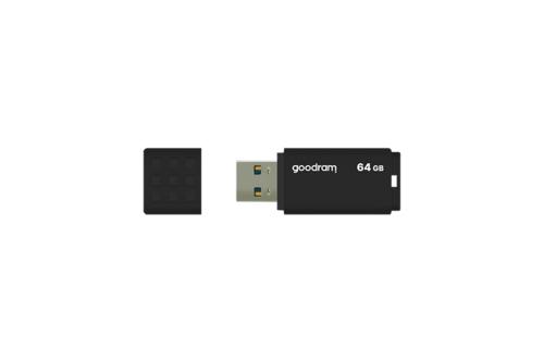 Goodram UME3 | 64GB USB-A 3.2 Flash Drive | Zwart 3 Goodram UME3 | 64GB USB-A 3.2 Flash Drive | Zwart - Afbeelding 3