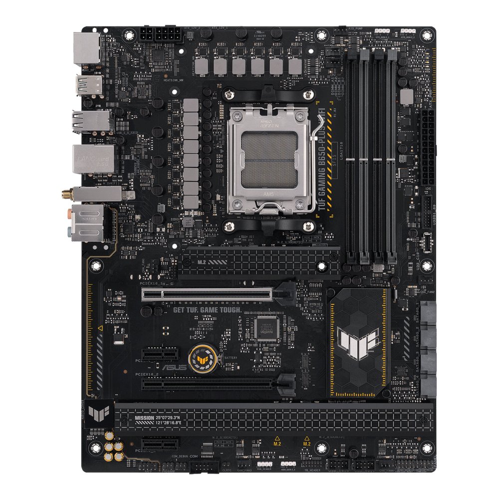 ASUS TUF GAMING B650-PLUS WIFI | Socket AM5 | AMD B650 | 4xDDR5 | ATX | Moederbord 2 ASUS TUF GAMING B650-PLUS WIFI | Socket AM5 | AMD B650 | 4xDDR5 | ATX | Moederbord - Afbeelding 2