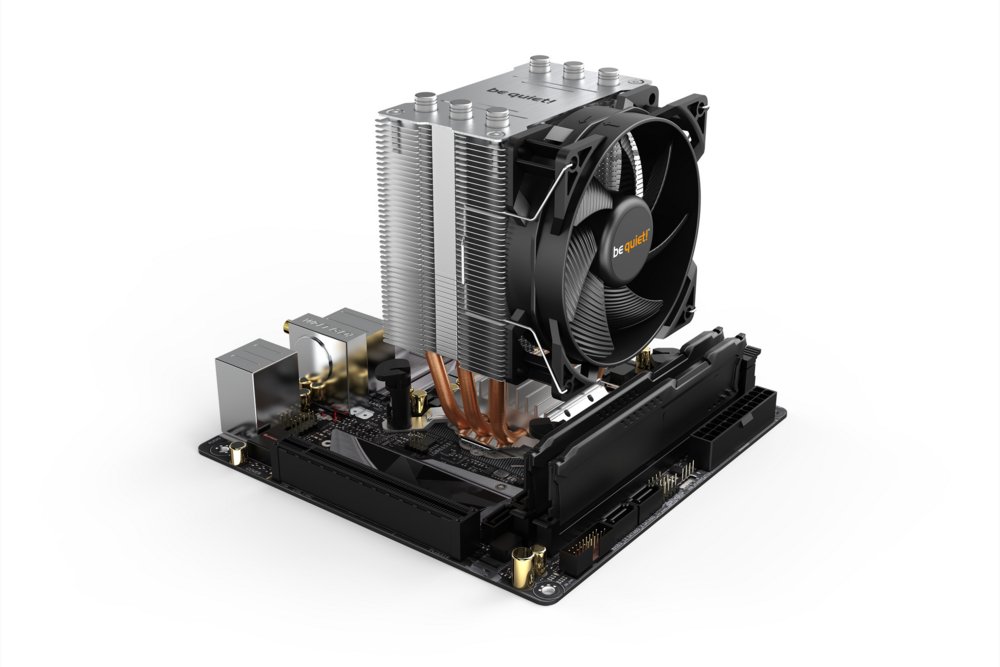 be quiet! Pure Rock Slim 2 | 130W TDP | 155mm Hoogte | 92mm Fan | CPU Luchtkoeler 4 be quiet! Pure Rock Slim 2 | 130W TDP | 155mm Hoogte | 92mm Fan | CPU Luchtkoeler - Afbeelding 4