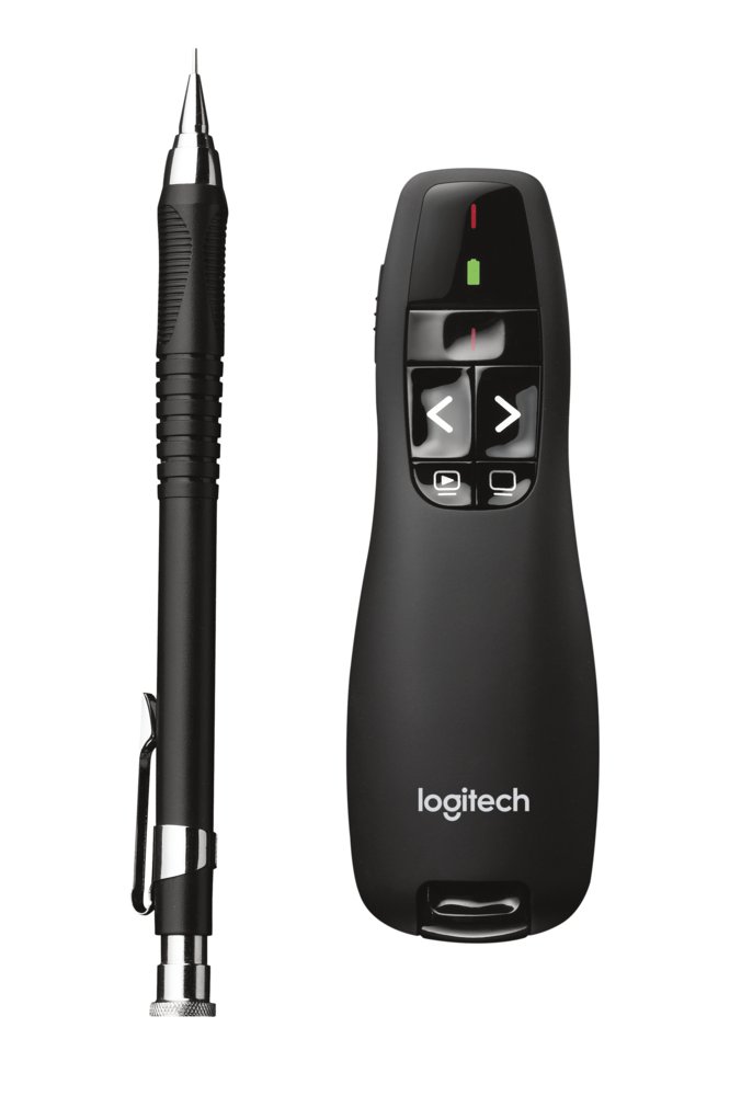 Logitech R400 | Draadloze Presenter RF | Zwart 1 Logitech R400 | Draadloze Presenter RF | Zwart