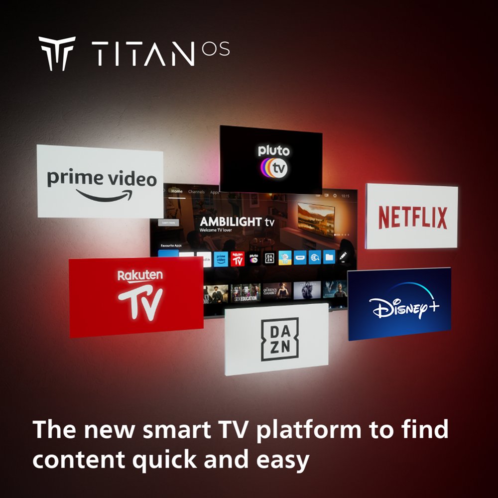 Philips The One 55PUS8949 | 55" 4K Ultra HD LED Ambilight Smart TV | Titan OS | Dolby Vision | AI Sound | 144Hz 7 Philips The One 55PUS8949 | 55" 4K Ultra HD LED Ambilight Smart TV | Titan OS | Dolby Vision | AI Sound | 144Hz - Afbeelding 7