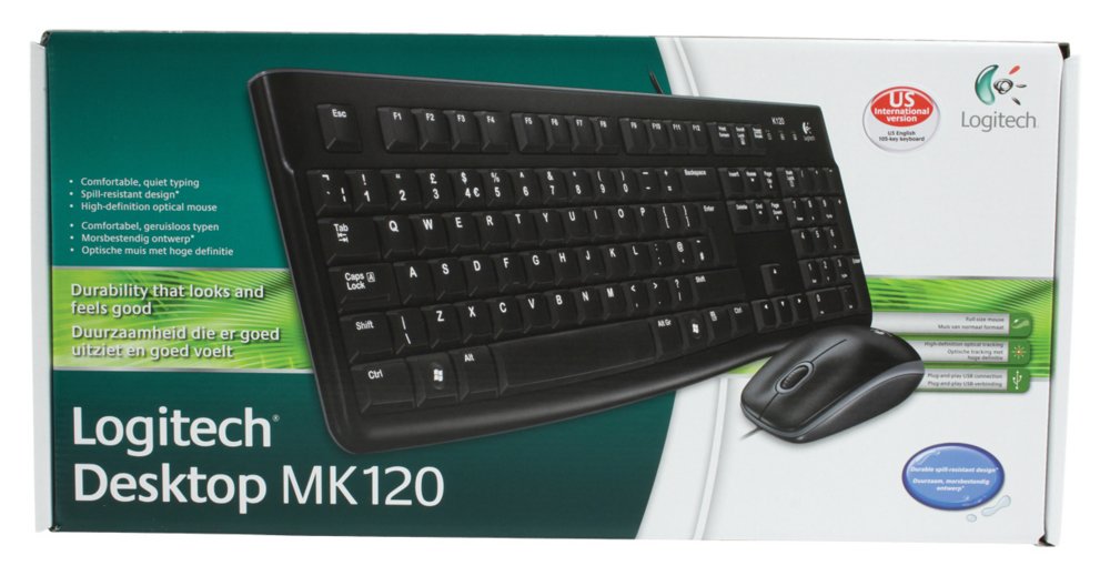 Logitech LGT-MK120 | Bedrade Muis en Toetsenbordcombo | QWERTY 5 Logitech LGT-MK120 | Bedrade Muis en Toetsenbordcombo | QWERTY - Afbeelding 5