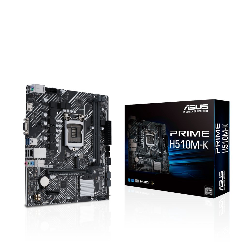 ASUS PRIME H510M-K | Socket LGA 1200 | Intel H510 | Micro-ATX | Moederbord 7 ASUS PRIME H510M-K | Socket LGA 1200 | Intel H510 | Micro-ATX | Moederbord - Afbeelding 7