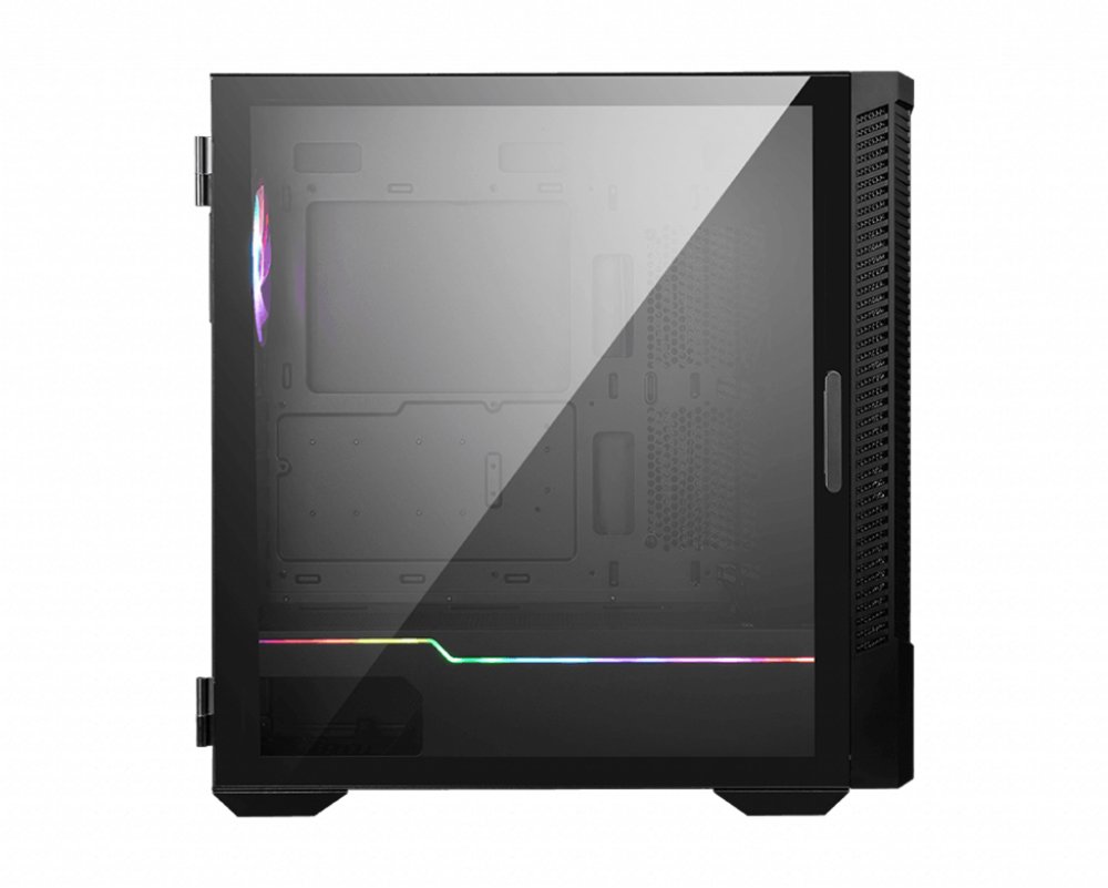 MSI MPG Velox 100P Airflow RGB | Midi Tower Case | Zwart 3 MSI MPG Velox 100P Airflow RGB | Midi Tower Case | Zwart - Afbeelding 3