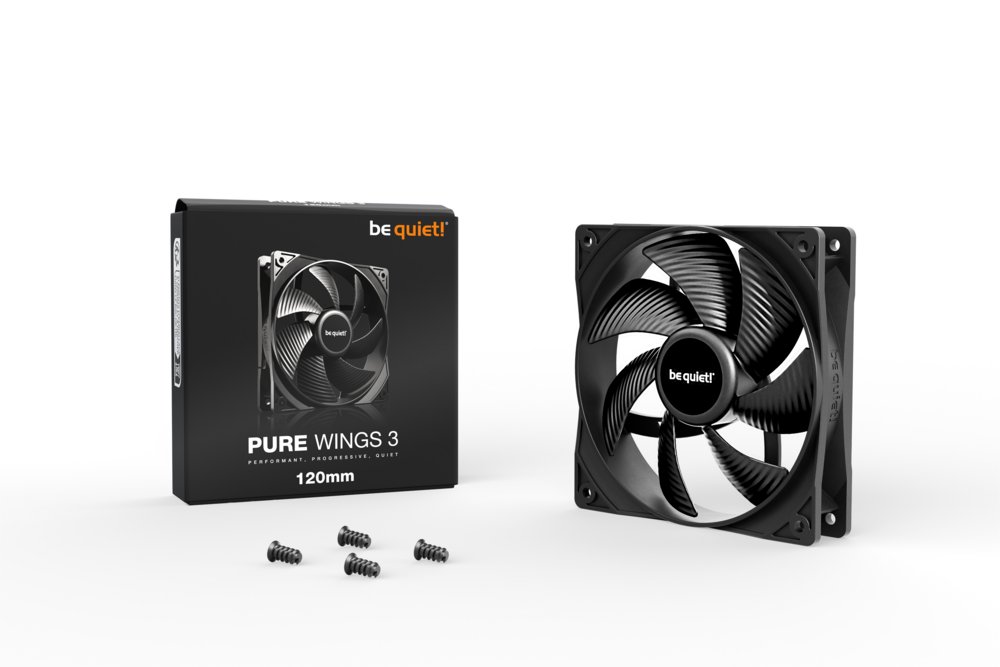be quiet! Pure Wings 3 | 120mm Case Fan 3 be quiet! Pure Wings 3 | 120mm Case Fan - Afbeelding 3