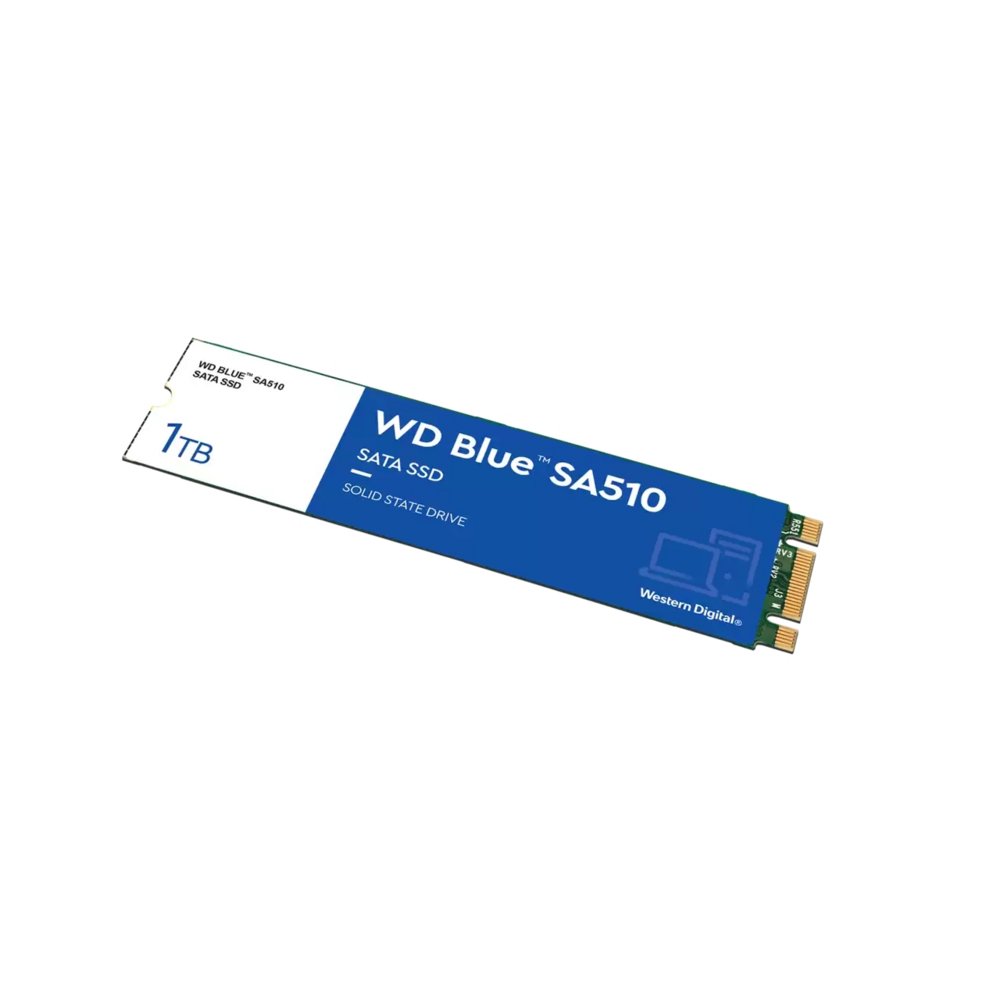 Western Digital Blue SA510 | 1TB SATA SSD | M.2 | 560MB/s Lezen | 520MB/s Schrijven 3 Western Digital Blue SA510 | 1TB SATA SSD | M.2 | 560MB/s Lezen | 520MB/s Schrijven - Afbeelding 3