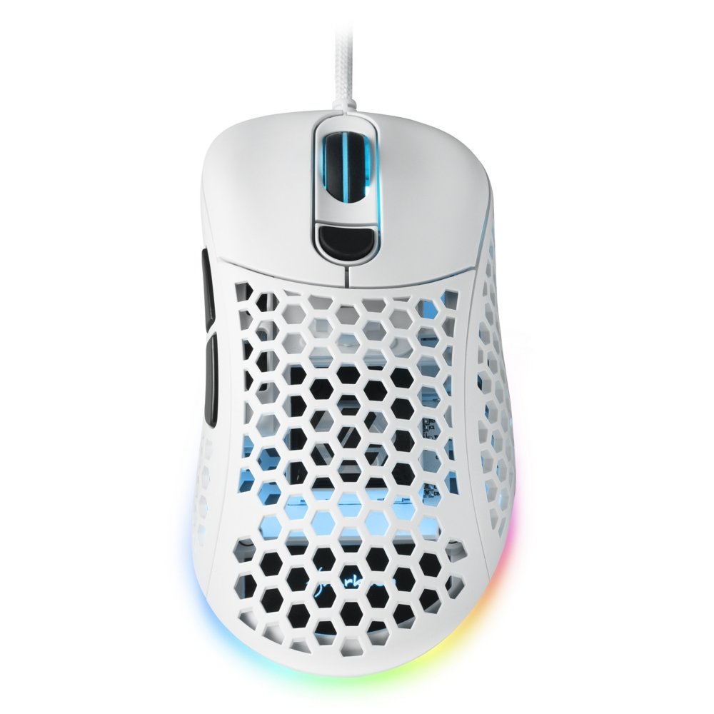 Sharkoon Light² 200 | Bekabelde Gaming Muis | Links- en Rechtshandig | USB-A | 16000 DPI | Wit 1 Sharkoon Light² 200 | Bekabelde Gaming Muis | Links- en Rechtshandig | USB-A | 16000 DPI | Wit
