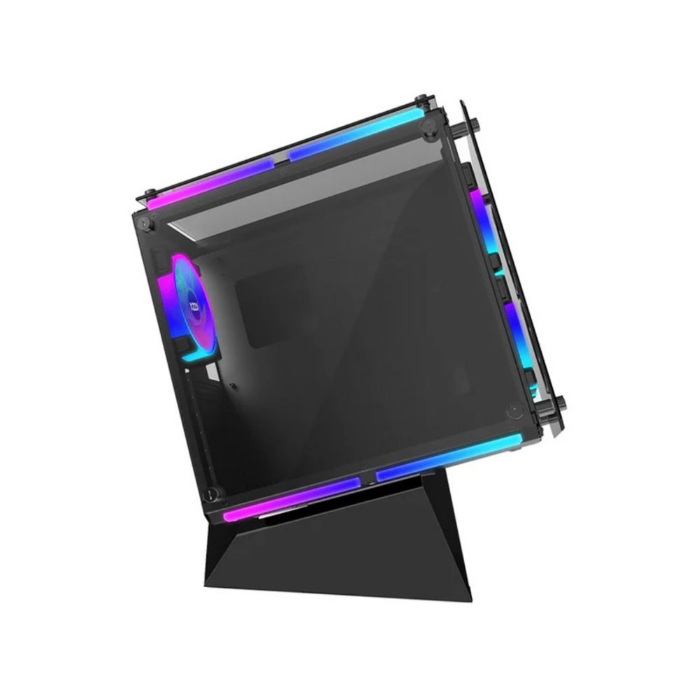 Azza Cube Case 802 | Zwart 3 Azza Cube Case 802 | Zwart - Afbeelding 3