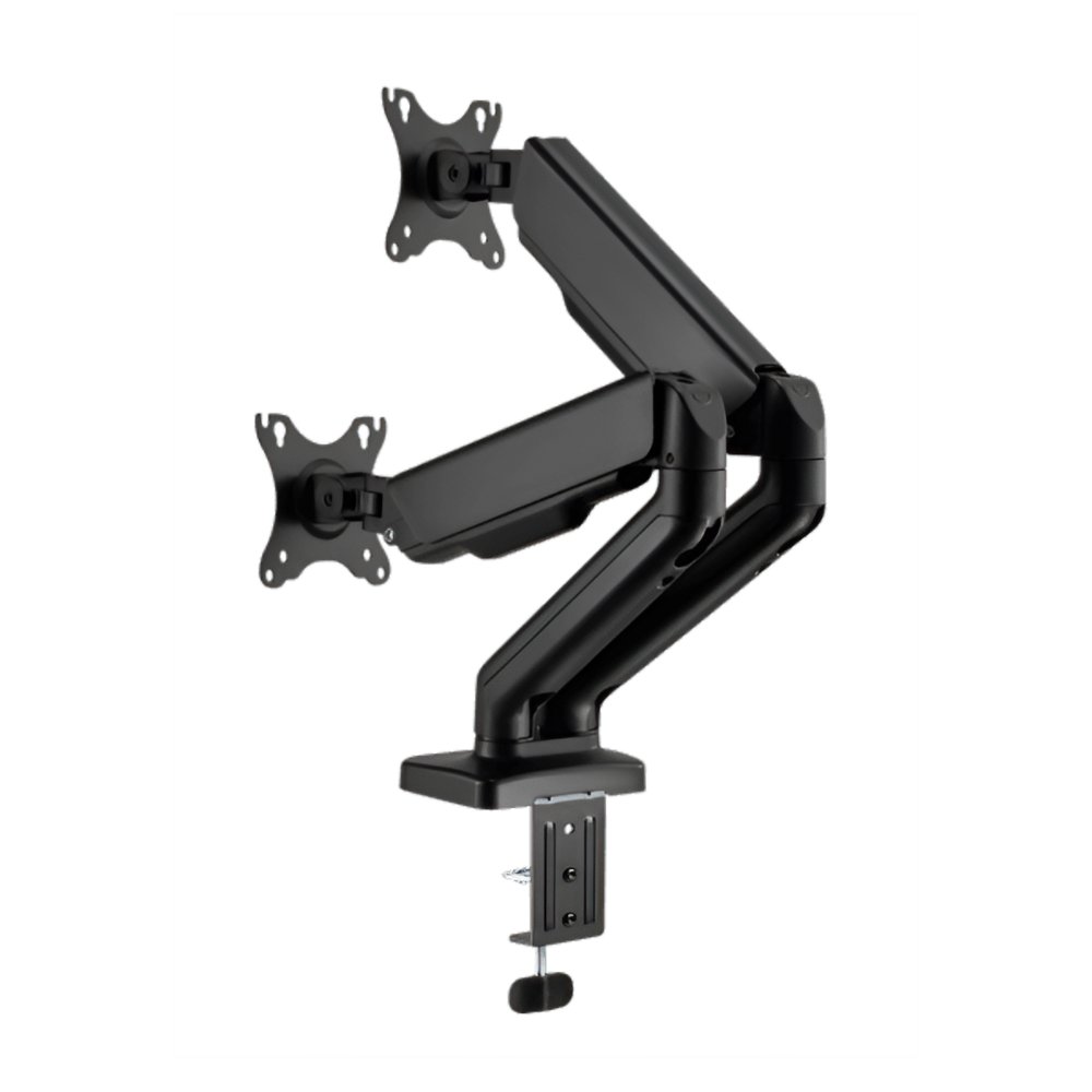 SBOX Flex LCD-S024-2 | Verstelbare Monitor-bureaubeugel | Tot 32" | Max 9kg | VESA 100x100 | 2 Monitoren 3 SBOX Flex LCD-S024-2 | Verstelbare Monitor-bureaubeugel | Tot 32" | Max 9kg | VESA 100x100 | 2 Monitoren - Afbeelding 3