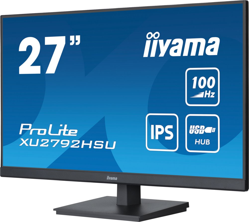 iiyama ProLite XU2792HSU-B6 27" | 1920x1080 IPS | 100Hz | USB Hub | Monitor 3 iiyama ProLite XU2792HSU-B6 27" | 1920x1080 IPS | 100Hz | USB Hub | Monitor - Afbeelding 3