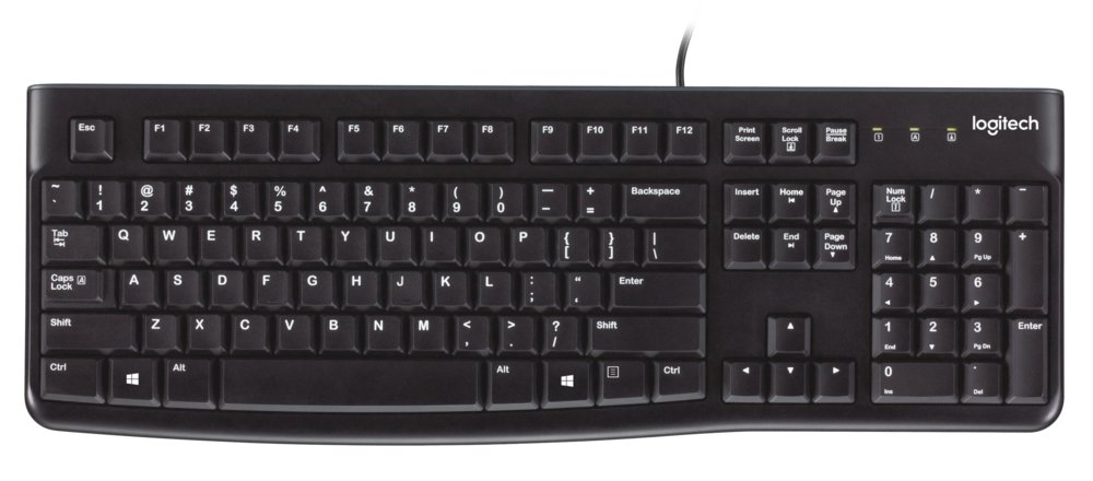 Logitech K120 | Zakelijk Bedraad Toetsenbord | QWERTY 3 Logitech K120 | Zakelijk Bedraad Toetsenbord | QWERTY - Afbeelding 3