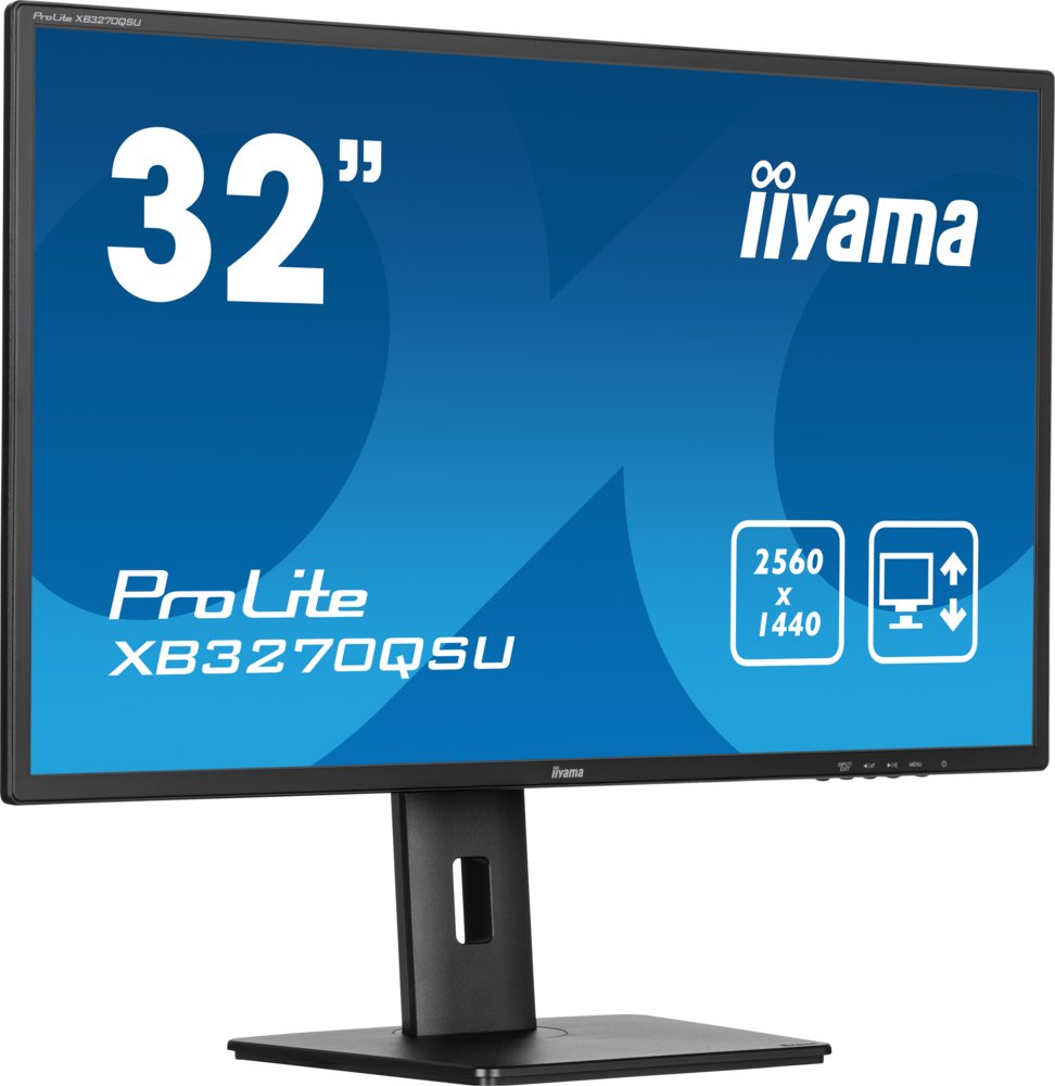 iiyama ProLite XB3270QSU-B1 32'' | 2560x1440 QHD IPS | 100Hz | HDMI DisplayPort | 3ms | Monitor 3 iiyama ProLite XB3270QSU-B1 32'' | 2560x1440 QHD IPS | 100Hz | HDMI DisplayPort | 3ms | Monitor - Afbeelding 3