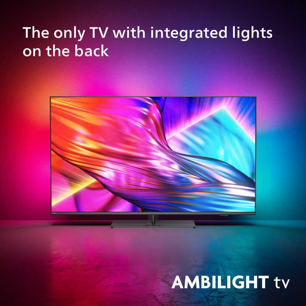 Philips The One 55PUS8949 | 55" 4K Ultra HD LED Ambilight Smart TV | Titan OS | Dolby Vision | AI Sound | 144Hz 3 Philips The One 55PUS8949 | 55" 4K Ultra HD LED Ambilight Smart TV | Titan OS | Dolby Vision | AI Sound | 144Hz - Afbeelding 3