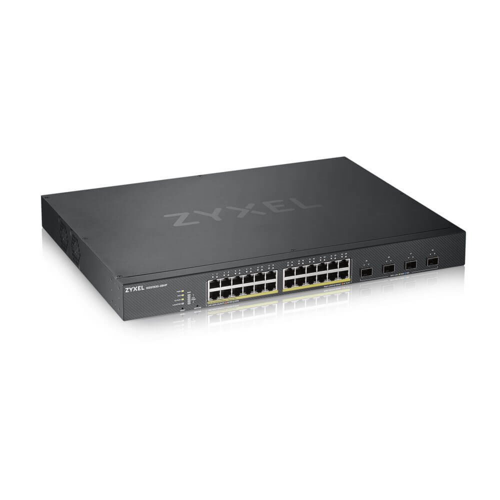 Zyxel XGS1930-28HP | Managed L3 Switch | 28 Poorten | Gigabit Ethernet (10/100/1000 Mbps) | PoE | Zwart 1 Zyxel XGS1930-28HP | Managed L3 Switch | 28 Poorten | Gigabit Ethernet (10/100/1000 Mbps) | PoE | Zwart