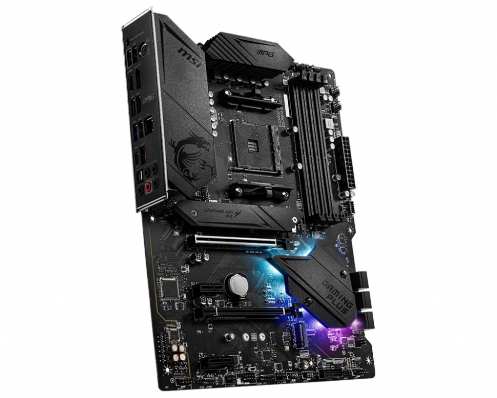 MSI MPG B550 Gaming Plus | Socket AM4 | Intel B550 | 4xDDR4 | ATX | Moederbord 4 MSI MPG B550 Gaming Plus | Socket AM4 | Intel B550 | 4xDDR4 | ATX | Moederbord - Afbeelding 4