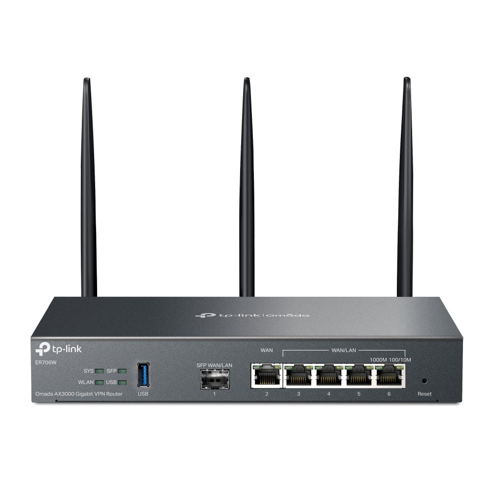 TP-Link Omada AX3000 Gigabit VPN | WiFi 6 Router | Gigabit Ethernet Dual-band (2.4 GHz / 5 GHz) | 2400 Mbit/s 1 TP-Link Omada AX3000 Gigabit VPN | WiFi 6 Router | Gigabit Ethernet Dual-band (2.4 GHz / 5 GHz) | 2400 Mbit/s