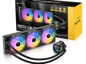 Antec Vortex Lum 360mm ARGB | All-in-One CPU Waterkoeler | Zwart