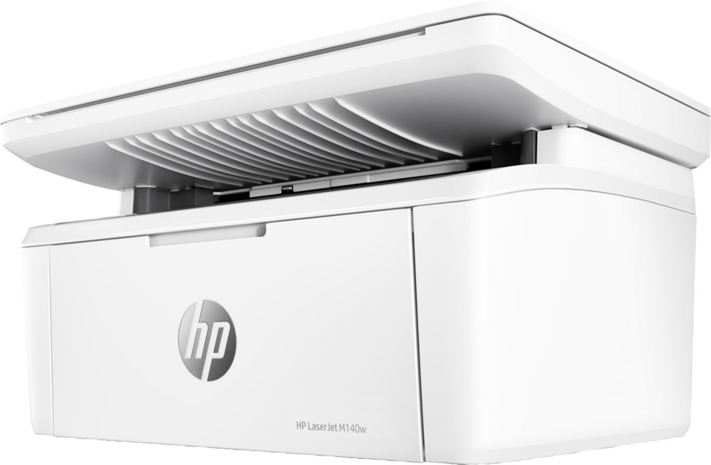 HP LaserJet Pro MFP M140w | All-in-One Laserprinter | A4 | 600 x 600 DPI | Wi-Fi | Zwart/Wit 3 HP LaserJet Pro MFP M140w | All-in-One Laserprinter | A4 | 600 x 600 DPI | Wi-Fi | Zwart/Wit - Afbeelding 3