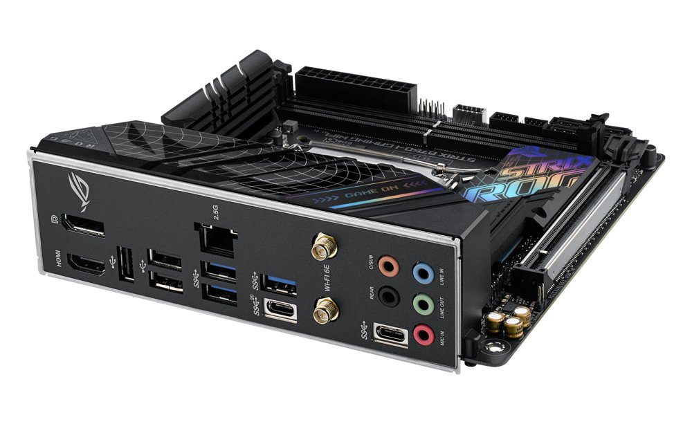 ASUS ROG STRIX B760-I GAMING WIFI | Socket LGA 1700 | Intel B760 | 2xDDR5 | Mini-ITX | Moederbord 11 ASUS ROG STRIX B760-I GAMING WIFI | Socket LGA 1700 | Intel B760 | 2xDDR5 | Mini-ITX | Moederbord - Afbeelding 11