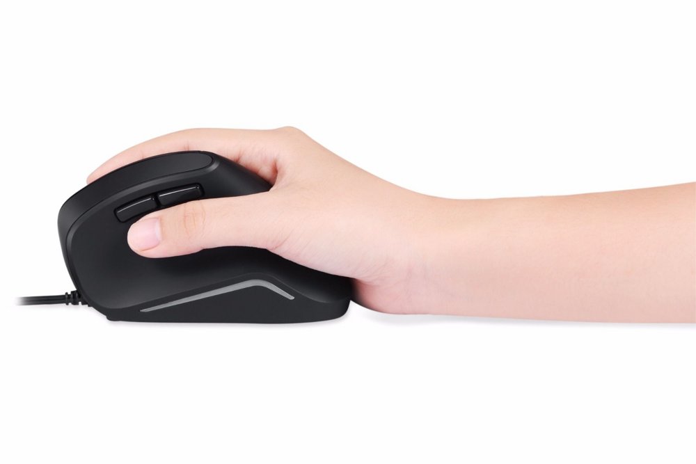Perixx PERIMICE-515 II | Ergonomische Bedrade Muis | Rechtshandig | USB-A | 1600 DPI | Zwart 3 Perixx PERIMICE-515 II | Ergonomische Bedrade Muis | Rechtshandig | USB-A | 1600 DPI | Zwart - Afbeelding 3