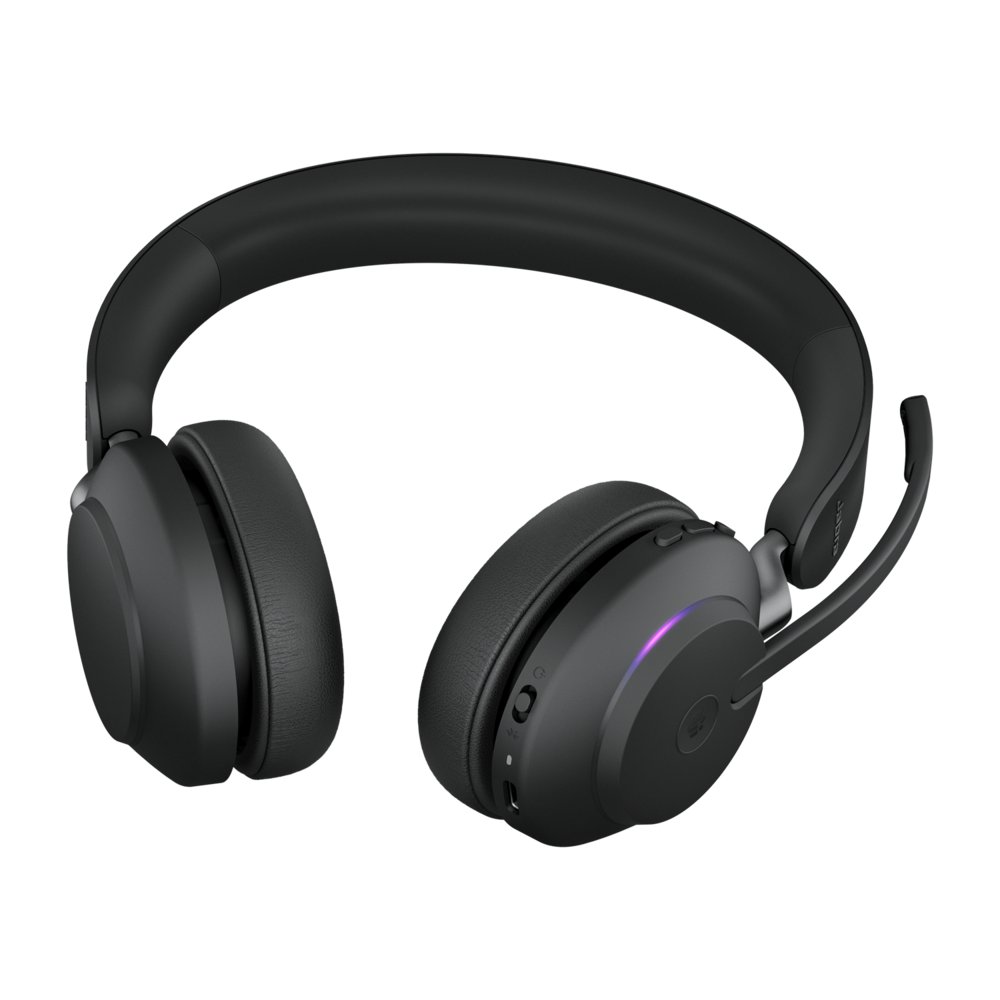 Jabra Evolve2 65 Link380c MS Stereo | Bluetooth Headset | USB-C Dongle | Zwart 3 Jabra Evolve2 65 Link380c MS Stereo | Bluetooth Headset | USB-C Dongle | Zwart - Afbeelding 3