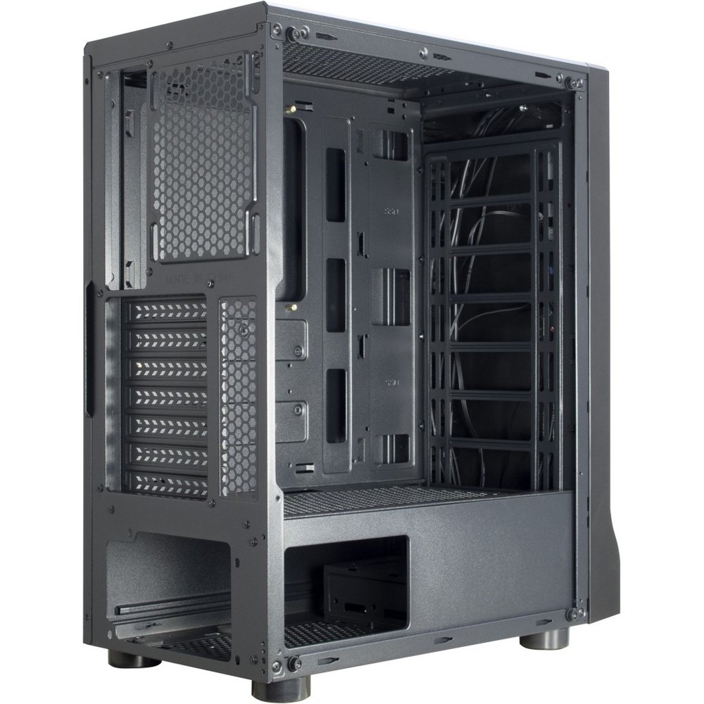 Inter-Tech A-3411 Creek RGB | Midi Tower | Zwart 5 Inter-Tech A-3411 Creek RGB | Midi Tower | Zwart - Afbeelding 5