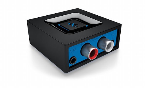 Logitech Bluetooth Audio Adapter | Draadloos Streamen | 3,5mm & RCA | Zwart 2 5mm & RCA | Zwart