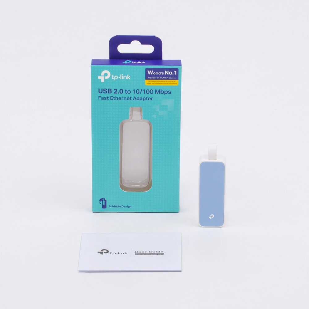 TP-Link UE200 | USB 2.0 naar 100 Mbps Ethernet Netwerkadapter | Opvouwbaar 4 TP-Link UE200 | USB 2.0 naar 100 Mbps Ethernet Netwerkadapter | Opvouwbaar - Afbeelding 4