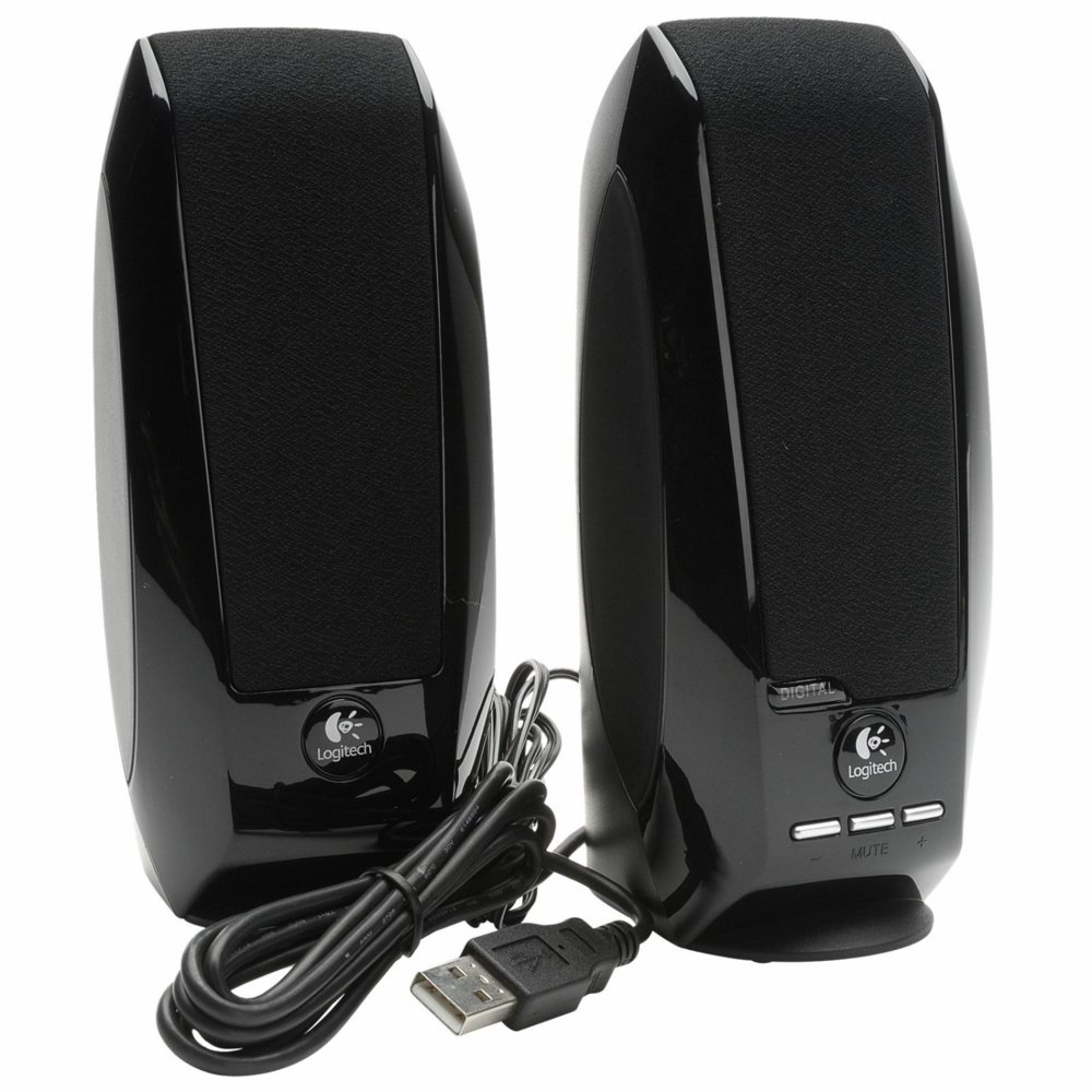 Logitech S150 | 2.0 USB Luidsprekerset | 1,2W RMS | Zwart 1 Logitech S150 | 2.0 USB Luidsprekerset | 1