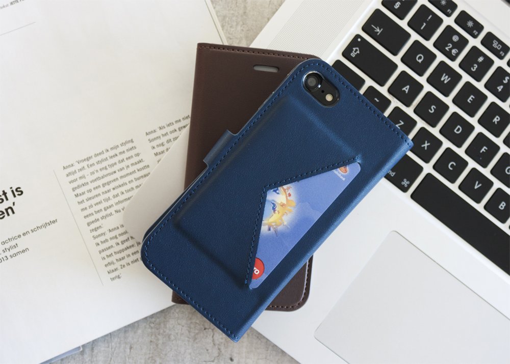 Mobiparts Classic Wallet Case | Apple iPhone XS Max | Blue 6 Mobiparts Classic Wallet Case | Apple iPhone XS Max | Blue - Afbeelding 6