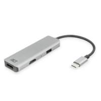 ACT AC7013 | Docking Station & Poortreplicator | USB-C 3.2 Gen 1 | Zwart/Grijs 7 ACT AC7013 | Docking Station & Poortreplicator | USB-C 3.2 Gen 1 | Zwart/Grijs - Afbeelding 7