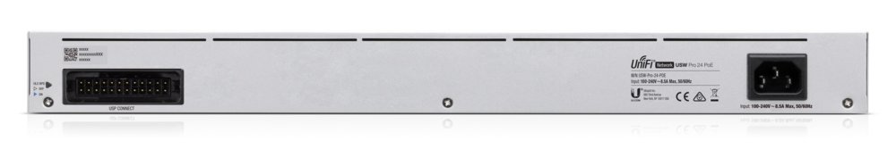 Ubiquiti Networks UniFi Pro | Managed L2/L3 Switch | 24 Poorten | Gigabit Ethernet (10/100/1000 Mbps) | PoE | 1U Rackmount | Zilver 2 Ubiquiti Networks UniFi Pro | Managed L2/L3 Switch | 24 Poorten | Gigabit Ethernet (10/100/1000 Mbps) | PoE | 1U Rackmount | Zilver - Afbeelding 2