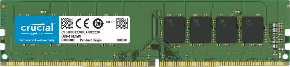 Crucial | 1x8GB DDR4 | 3200MHz | DIMM | CL22 | Geheugenmodule | RAM 1 Crucial | 1x8GB DDR4 | 3200MHz | DIMM | CL22 | Geheugenmodule | RAM