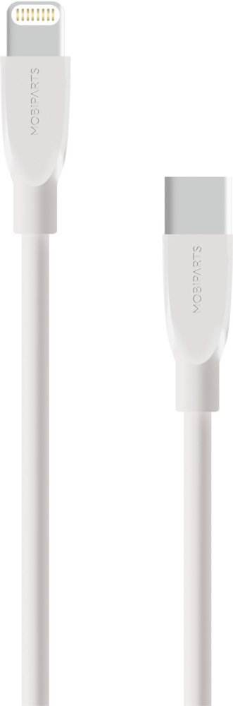 Mobiparts kabel | Lightning naar USB-C | 2A | 1 m | Wit 1 Mobiparts kabel | Lightning naar USB-C | 2A | 1 m | Wit