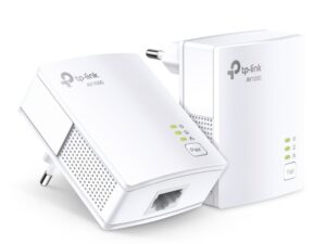 TP-Link TL-PA7017 KIT | Powerline Adapter Set | 1000 Mbps | Gigabit Ethernet | Wit