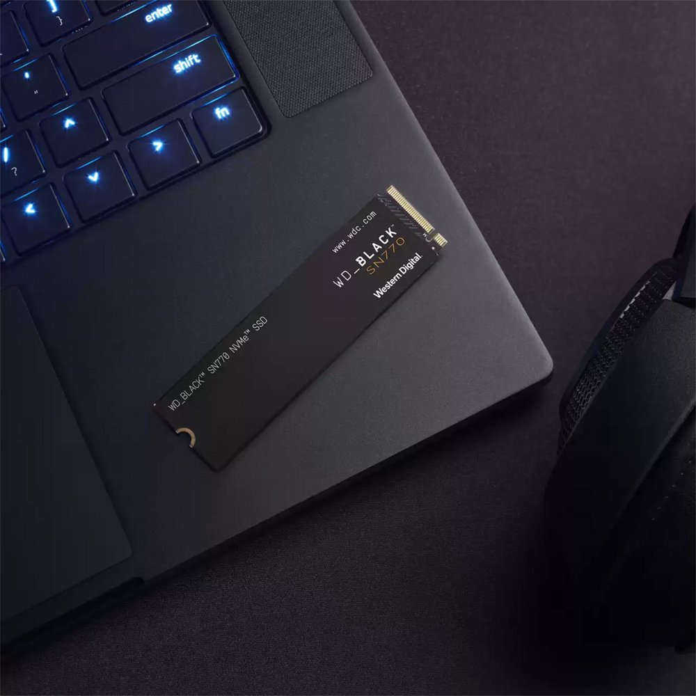Western Digital Black SN770 | 2TB NVMe SSD | M.2 Gen4 | 5.150MB/s Lezen | 4.850MB/s Schrijven 5 Western Digital Black SN770 | 2TB NVMe SSD | M.2 Gen4 | 5.150MB/s Lezen | 4.850MB/s Schrijven - Afbeelding 5