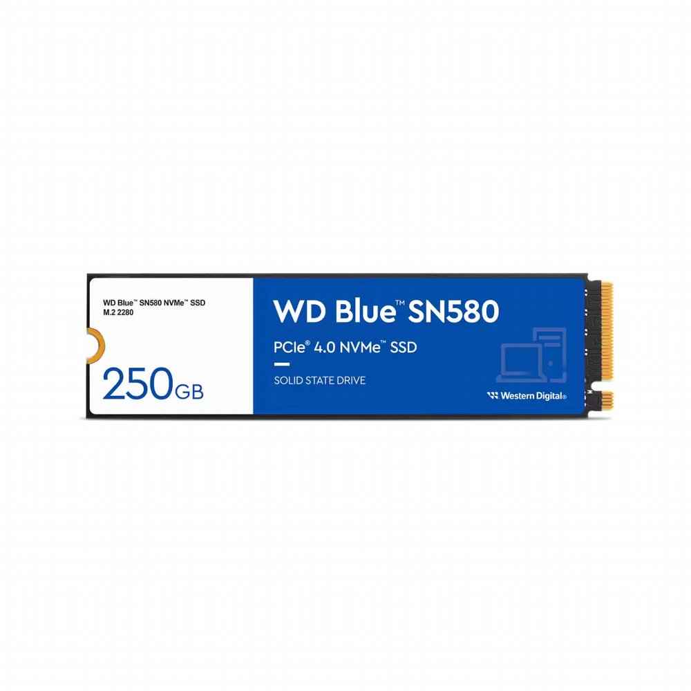 Western Digital Blue SN580 | 2TB NVMe SSD | M.2 Gen4 | 4.150MB/s Lezen | 4.150MB/s Schrijven 1 Western Digital Blue SN580 | 2TB NVMe SSD | M.2 Gen4 | 4.150MB/s Lezen | 4.150MB/s Schrijven