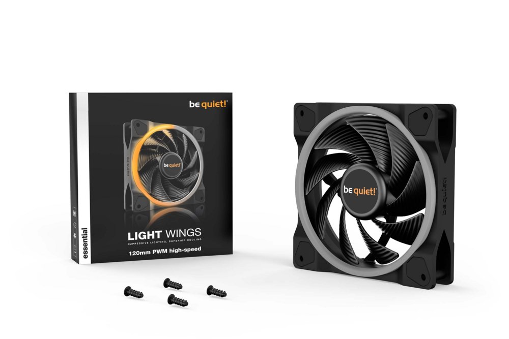 be quiet! Light Wings RGB | 120mm High Speed Case fan 5 be quiet! Light Wings RGB | 120mm High Speed Case fan - Afbeelding 5