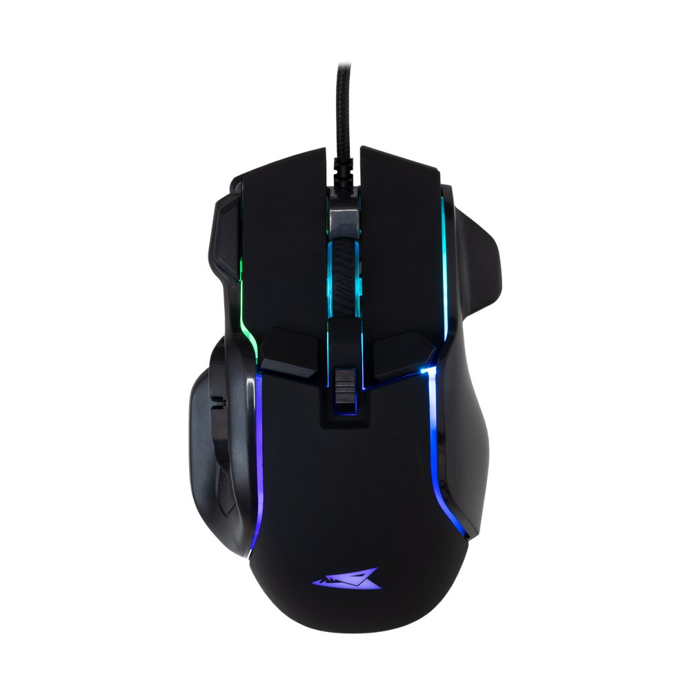 Baracuda PIRANHA RGB | Bedrade Gaming Muis | USB-A | 7200 DPI | Zwart 1 Baracuda PIRANHA RGB | Bedrade Gaming Muis | USB-A | 7200 DPI | Zwart