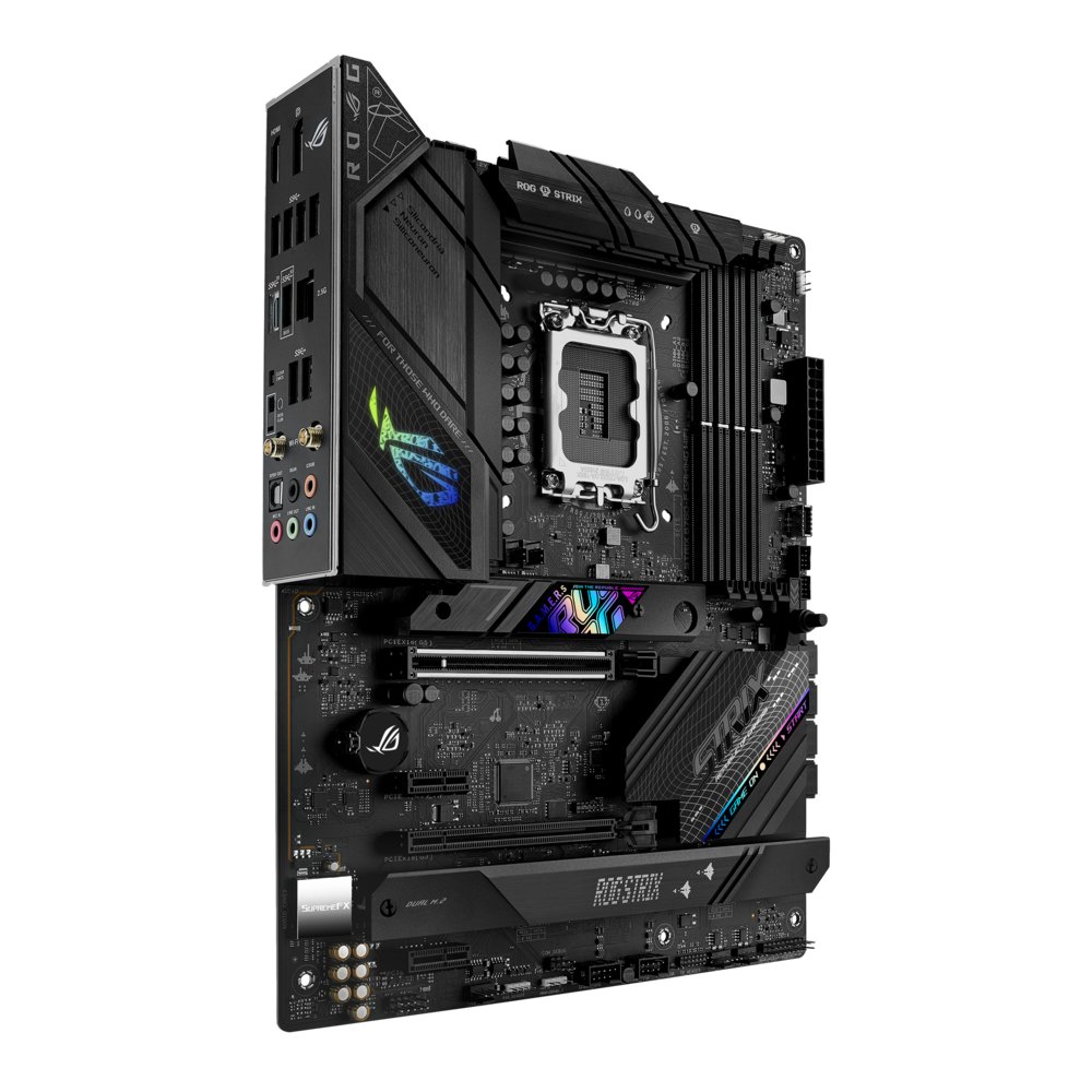 ASUS ROG STRIX B760-F GAMING WIFI | Socket LGA 1700 | Intel B760 | 4xDDR5 | ATX | Moederbord 2 ASUS ROG STRIX B760-F GAMING WIFI | Socket LGA 1700 | Intel B760 | 4xDDR5 | ATX | Moederbord - Afbeelding 2