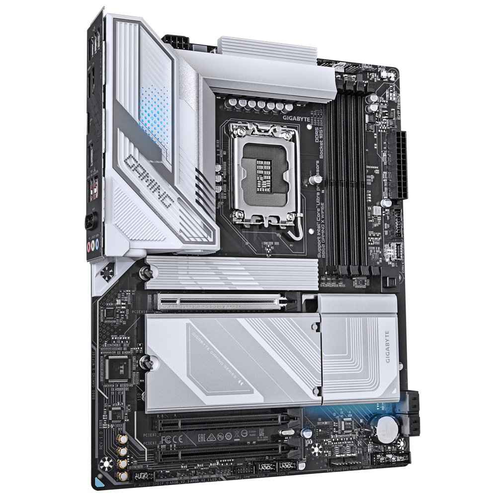 Gigabyte B860 GAMING X WIFI6E | Socket LGA 1851 (V1) | Intel B860 | 4xDDR5 | ATX | Moederbord 3 Gigabyte B860 GAMING X WIFI6E | Socket LGA 1851 (V1) | Intel B860 | 4xDDR5 | ATX | Moederbord - Afbeelding 3