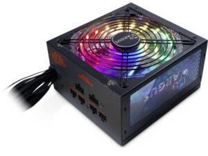 Inter-Tech Argus RGB-750W CM II | 750 Watt Gold ATX PSU | Deels Modulair | Power Supply | Voeding