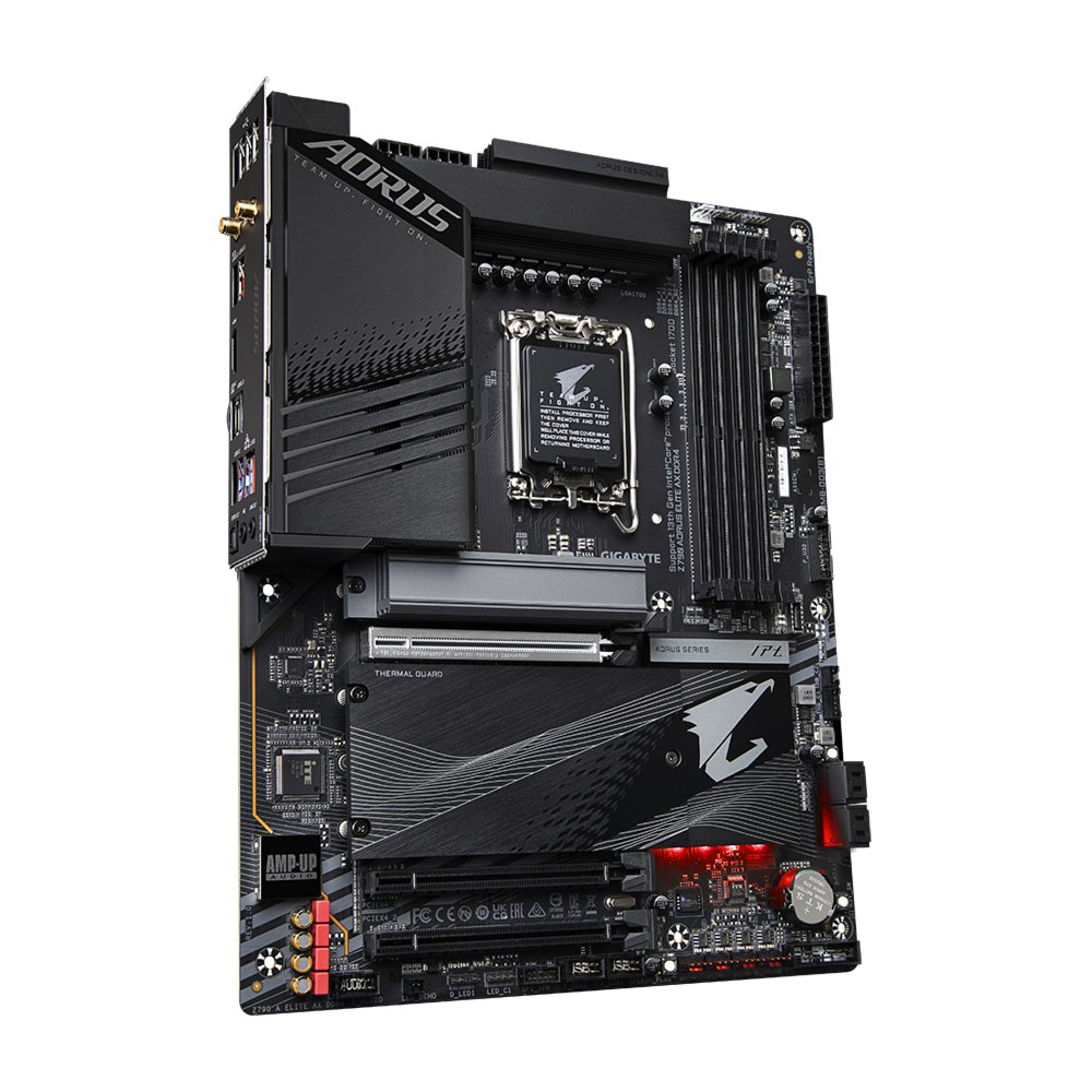 Gigabyte Z790 AORUS ELITE AX DDR4 (REV 1.0) | Socket LGA 1700 | Intel Z790 | 4xDDR4 | ATX | Moederbord 3 Gigabyte Z790 AORUS ELITE AX DDR4 (REV 1.0) | Socket LGA 1700 | Intel Z790 | 4xDDR4 | ATX | Moederbord - Afbeelding 3