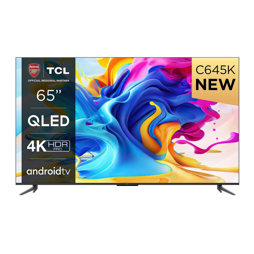 TCL 65C645 | 65'' Ultra HD 4K | QLED Smart TV | Wifi | Google TV | HDR10+ | 60Hz 1 TCL 65C645 | 65'' Ultra HD 4K | QLED Smart TV | Wifi | Google TV | HDR10+ | 60Hz