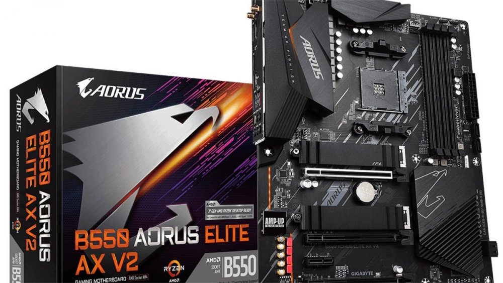 Gigabyte B550 AORUS ELITE V2 | Socket AM4 | AMD B550 | 4xDDR4 | ATX | Moederbord 1 Gigabyte B550 AORUS ELITE V2 | Socket AM4 | AMD B550 | 4xDDR4 | ATX | Moederbord