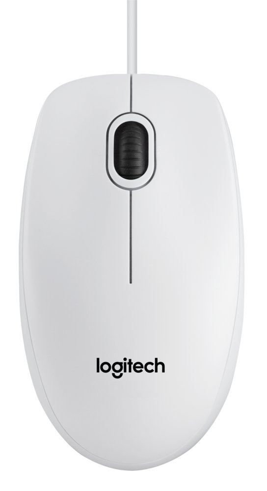 Logitech B100 | Bekabelde Muis | Links- en Rechtshandig | USB-A | 800 DPI | Wit 1 Logitech B100 | Bekabelde Muis | Links- en Rechtshandig | USB-A | 800 DPI | Wit