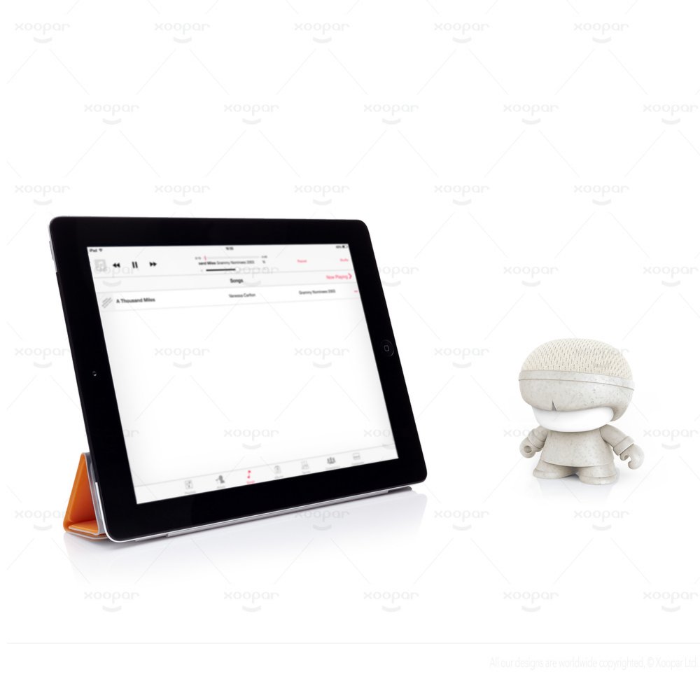 Xoopar | Mini Xboy Portable Bluetooth Speaker | LED Wit 4 Xoopar | Mini Xboy Portable Bluetooth Speaker | LED Wit - Afbeelding 4